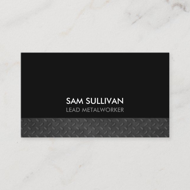 Metalworker Welder Welding  Business Card (Front)