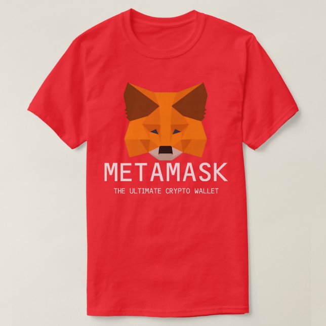 MetaMask Fo Secure Crypto Wallet for PulseChain Et T-Shirt (Design Front)