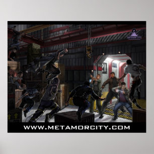 Metamor City : Making the Cut Poster (avec logo)