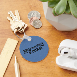 Metamorphic Rocks! Keychain
