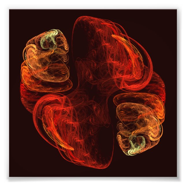 Métamorphose Art Abstrait Photo Imprimer (Devant)