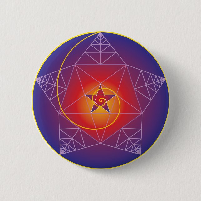 METAMORPHOSIS 2 INCH ROUND BUTTON (Front)