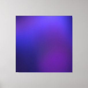 Metamorphosis 2 Purple Blue Elegance Canvas Print