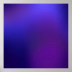 Metamorphosis 2 Purple Blue Elegance  Poster