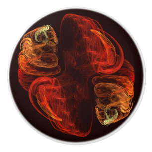 Metamorphosis Abstract Art Ceramic Knob