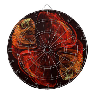 Metamorphosis Abstract Art Dartboard