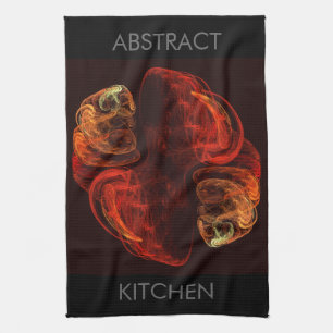 Metamorphosis Abstract Art Kitchen Towel