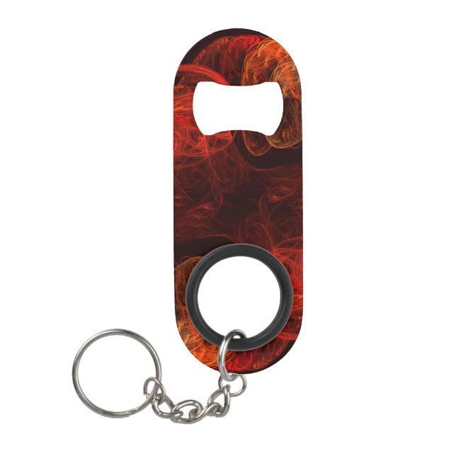 Metamorphosis Abstract Art Mini Bottle Opener (Front)