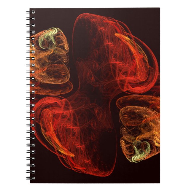 Metamorphosis Abstract Art Notebook (Front)