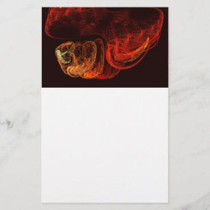 Metamorphosis Abstract Art Stationery