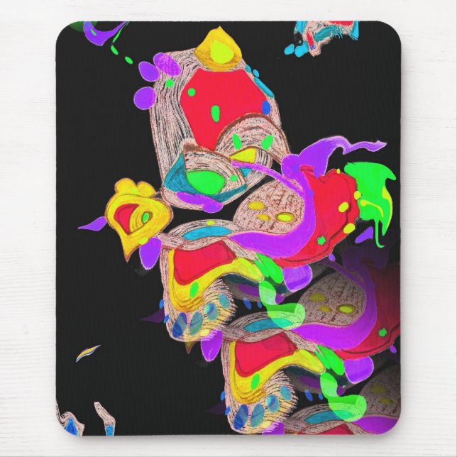 "Metamorphosis" Computer Mouse Pad (Front)