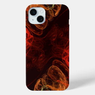 Metamorphosis Energy Modern Abstract Fractal Art iPhone 15 Mini Case