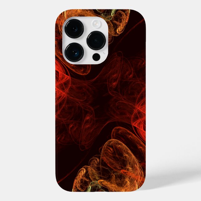 Metamorphosis Energy Modern Abstract Fractal Art Case-Mate iPhone Case (Back)