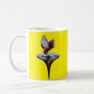 "Metamorphosis Inspired Personal Growth Design Coffee Mug