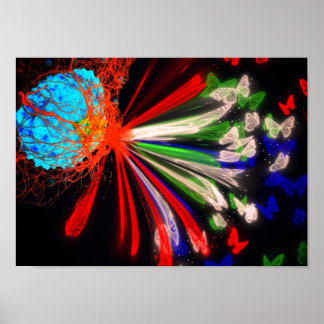 Metamorphosis - Living with Cancer. Acrylic Print