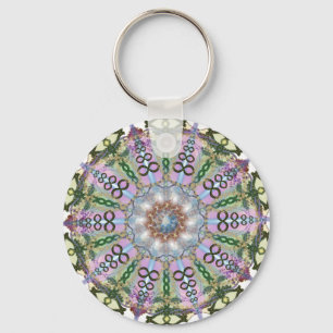 Metamorphosis Mandala Keychain