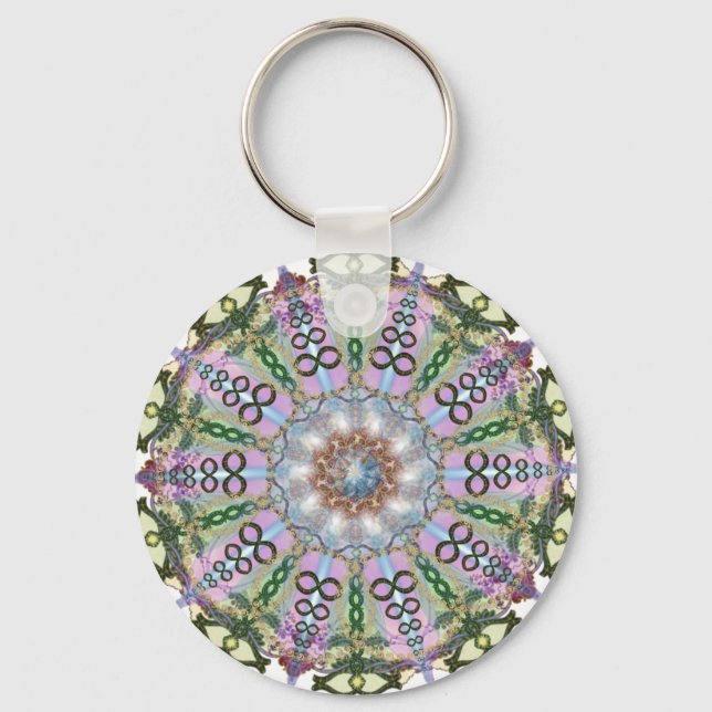 Metamorphosis Mandala Keychain (Front)