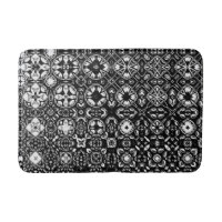 Metamorphosis Medallion Pattern Black and White