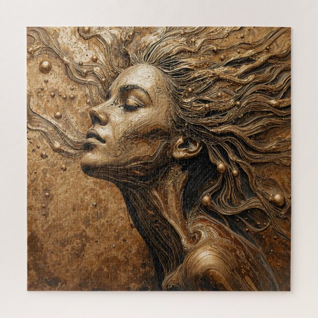 “Metamorphosis of Light” – A Surreal Portrait Jigsaw Puzzle (Vertical)