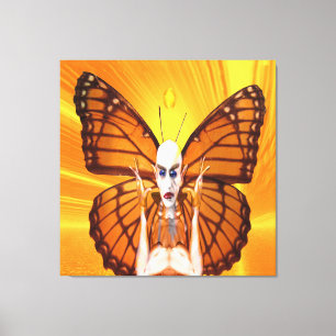 Metamorphosis of Nosferatu Dracula Canvas Print