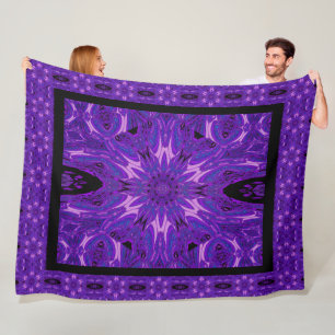 Metamorphosis Rose 3 Fleece Blanket