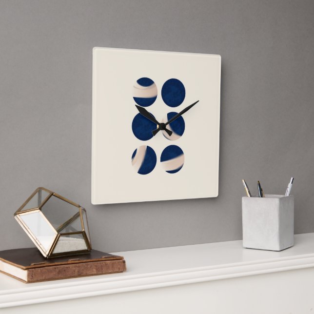 metaphor_10_relations_1 square wall clock (Office)