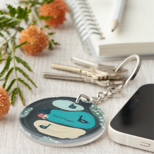 metaphor_17_a girl in the tarn acrylic keychain