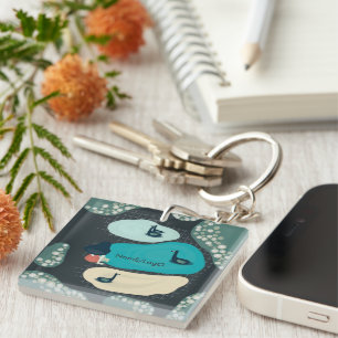 metaphor_17_a girl in the tarn acrylic keychain