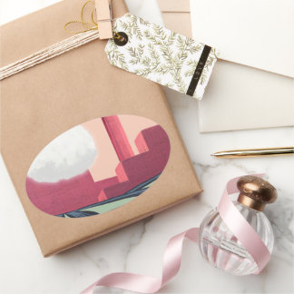 metaphor_18_one midsummer_1 oval sticker