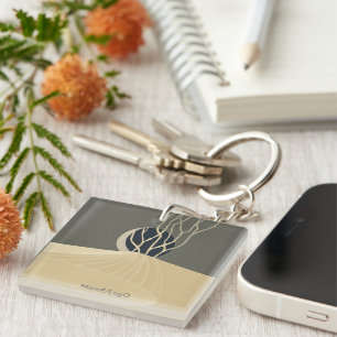 metaphor_20_a moonlit hill_1 acrylic keychain