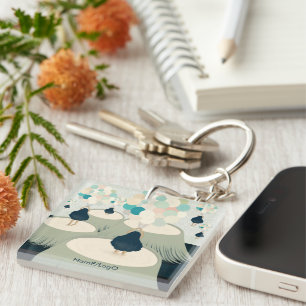 metaphor_22_a girl in the dream acrylic keychain