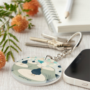 metaphor_22_a girl in the dream acrylic keychain