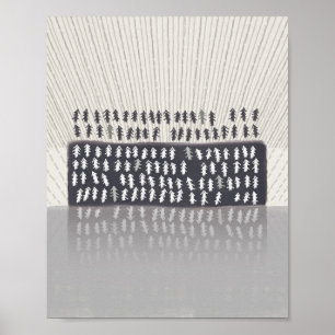 metaphor_2_reflection matte poster