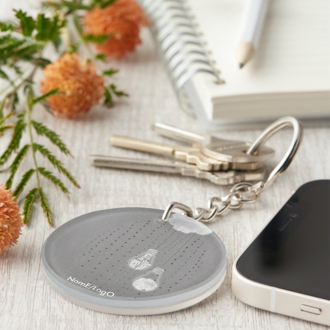 metaphor_4_switch on lucky light acrylic keychain (Front Right)
