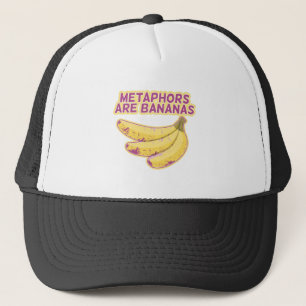 Metaphor Funny typography Trucker Hat