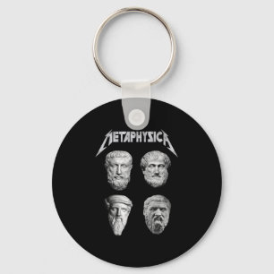 Metaphysica Socrates Plato Aristotle Philosopher M Keychain