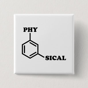  Metaphysical Humour 2 Inch Square Button