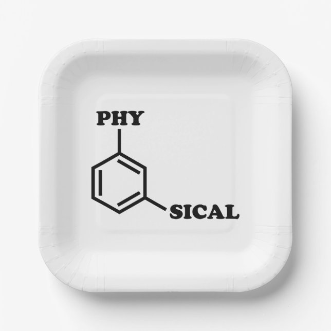  Metaphysical Humour Paper Plate (Front)