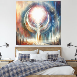 Metaphysical Timeless Spiritual Fantasy Themes Canvas Print