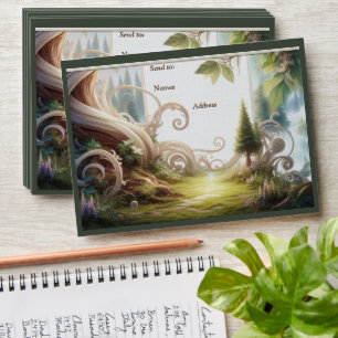 Metaphysical Timeless Spiritual Fantasy Themes Envelope