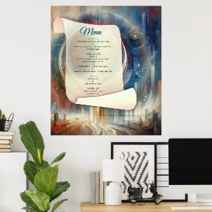 Metaphysical Timeless Spiritual Fantasy Themes Poster
