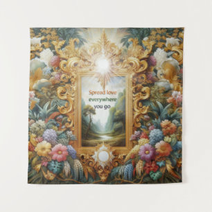 Metaphysical Timeless Spiritual Fantasy Themes Tapestry