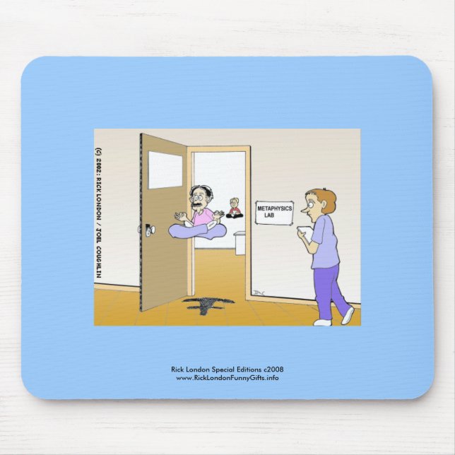 Metaphysics Lab Classic Cartoon Mouse Pad (Front)