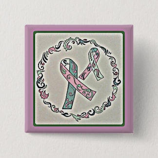 Metastatic Breast Cancer 2 Inch Square Button