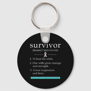 Metastatic Breast Cancer Survivor  Keychain