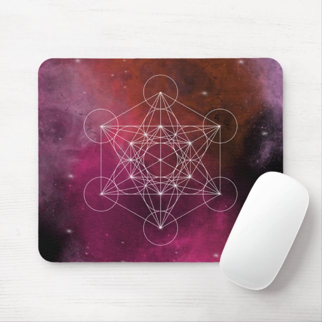 Metatron arcangel zen mouse pad (With Mouse)