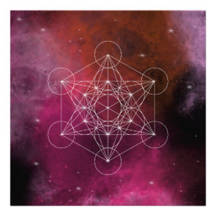 Metatron arcangel zen photo print