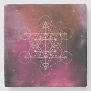 Metatron arcangel zen stone coaster