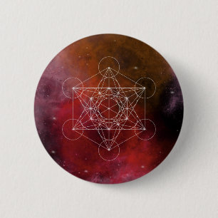Metatron, chakra,zen,sacred geometric, angel 2 inch round button