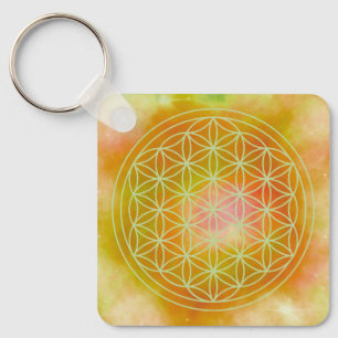 Metatron, chakra,zen,sacred geometric, angel, keychain